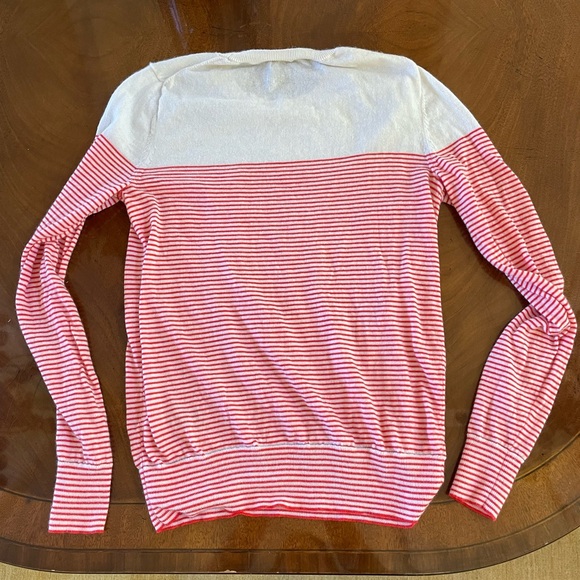 Banana Republic "J'Adore" Extra Fine Merino Wool
Sweater Striped Sz XS - Picture 7 of 7